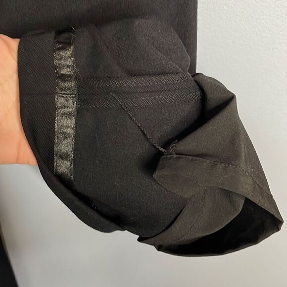 Lilly Pulitzer Grayson Pant Sz 4 Black lined wool black pants - Picture 7 of 8